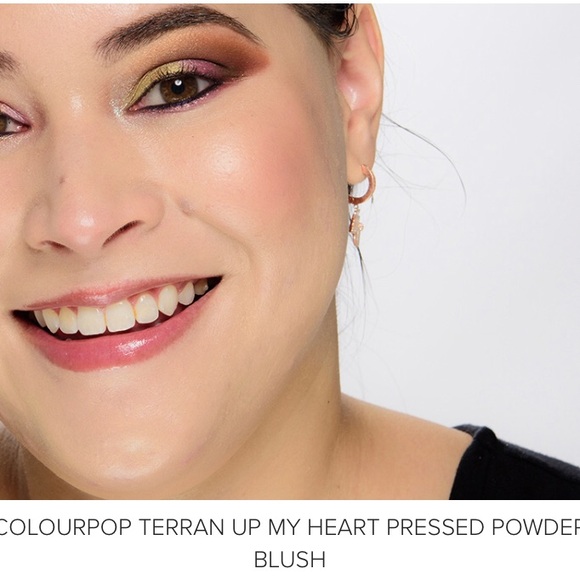 ColourPop Pressed Powder Blush in Terran Up My Heart - Picture 5 of 5